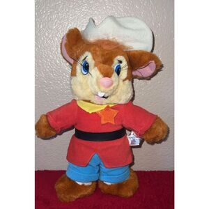Vintage Fievel Goes West Plush Toy Network Universal Studios American Tail